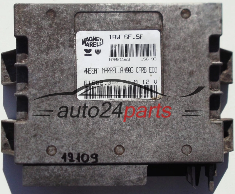Μονάδα Ελέγχου Κινητήρα SEAT MARBELLA 0.9, MAGNETI MARELLI IAW 6F.SF, IAW6FSF, 61602.047.01, 6160204701