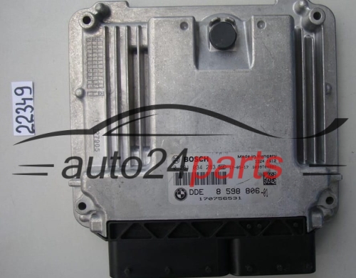 ECU ENGINE CONTROLLER BMW BOSCH 0 281 034 283, 0281034283, DDE 8 598 806, DDE8598806, 8598806