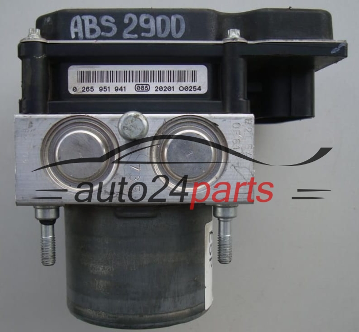 Αντλία αβς FIAT 500 BOSCH 0 265 252 208, 0265252208, 51908528, 0265951941