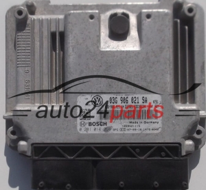 ECU CENTRALITA DE MOTOR SEAT LEON 1.9 TDI BOSCH 0 281 014 256, 0281014256, 03G 906 021 SA, 03G906021SA, 03G906021AN, EDC16U34 