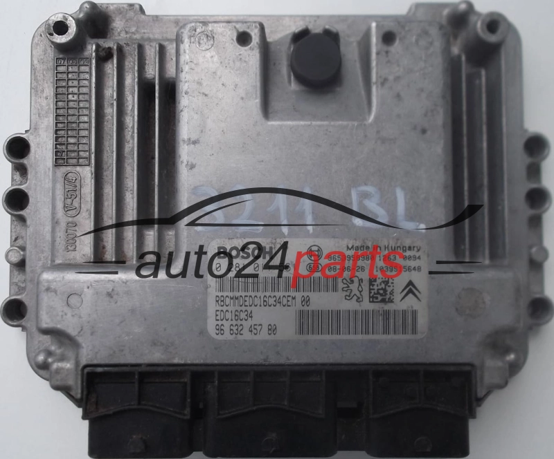 KOMPUTER STEROWNIK SILNIKA CITROEN C5 1.6 HDI BOSCH 0 281 011 561
