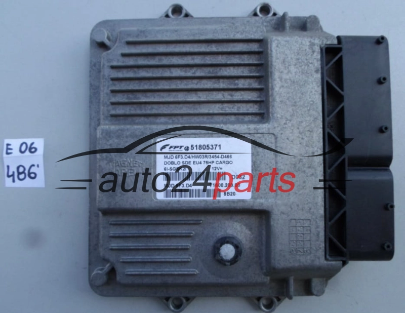 FIAT DOBLO 1.3 JTD MAGNETI MARELLI MJD 6F3.D4, MJD6F3D4, FPT 51805371, 71600.200.00, 7160020000 
