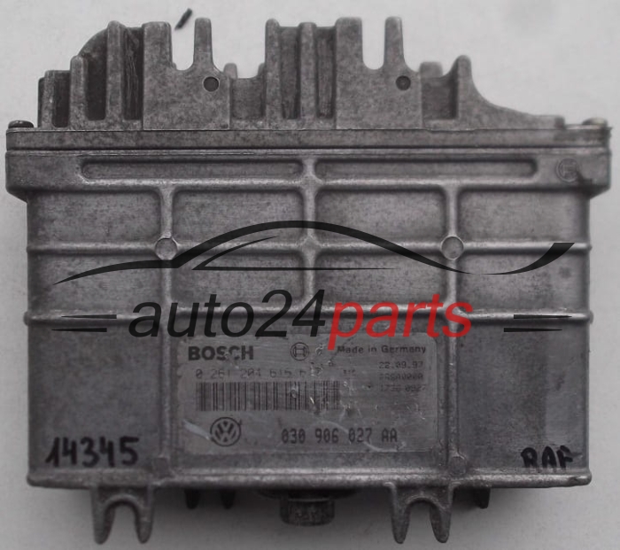 CENTRALINA DO MOTORE VW VOLKSWAGEN POLO 1.4 BOSCH 0 261 204 616/617