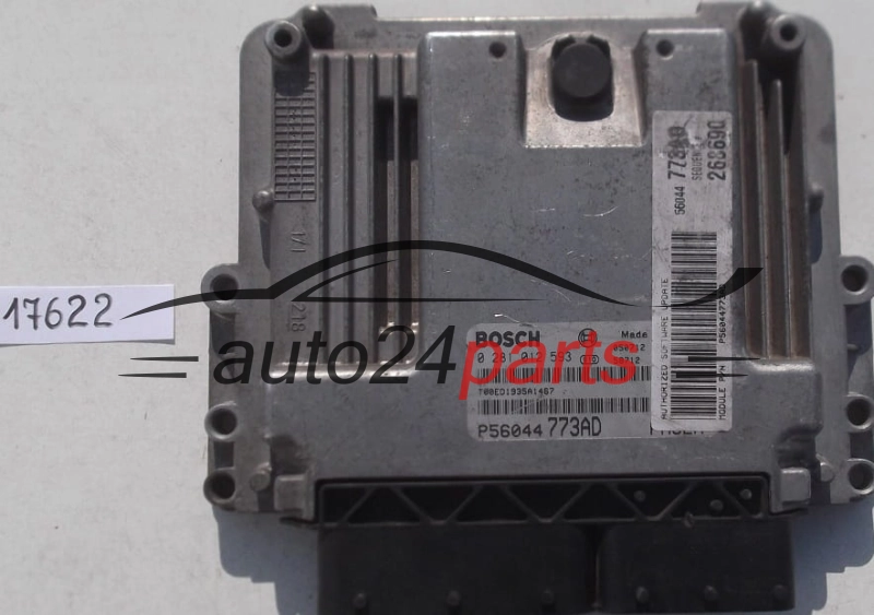 KOMPUTER STEROWNIK SILNIKA JEEP CHEROKEE 2.8 CRD BOSCH 0 281 012 593, 0281012593, P56044773AD