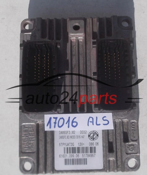 Μονάδα Ελέγχου Κινητήρα FIAT GRANDE PUNTO 1.4 MAGNETI MARELLI IAW 5SF3.M2