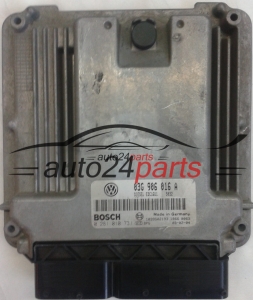 CENTRALINA MOTORE VW VOLKSWAGEN TOURAN 1.9 TDI 03G 906 016 A, 03G906016A, BOSCH 0 281 010 731, 0281010731, DIESEL EDC16U1 5032, 1039S02193