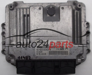 CALCULATEUR MOTEUR CITROEN XSARA PICASSO 1.6 HDI BOSCH 0 281 012 468, 0281012468, 96 561 616 80, 9656161680