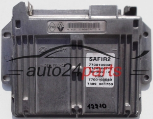 KOMPUTER STEROWNIK SILNIKA RENAULT TWINGO 1.2 Sagem 21649447-9, 216494479, 7700109049, HOM 7700105560 -   12210, 13420