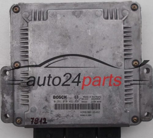KOMPUTER STEROWNIK SILNIKA RENAULT LAGUNA F9Q BOSCH 0281010482 / 0 281 010 482 / HOM8200126462