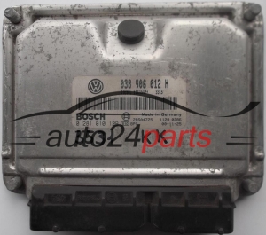 ECU ENGINE CONTROLLER SKODA OCTAVIA 1.9 TDI ALH 038906012H, 038 906 012 H, BOSCH 0 281 010 129, 0281010129, DIESEL EDC15VM+ 3315 28SA4725