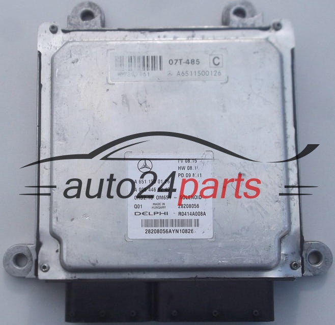 CALCULATEUR MOTEUR MERCEDES W204 DELPHI R0414A008A, 28208056