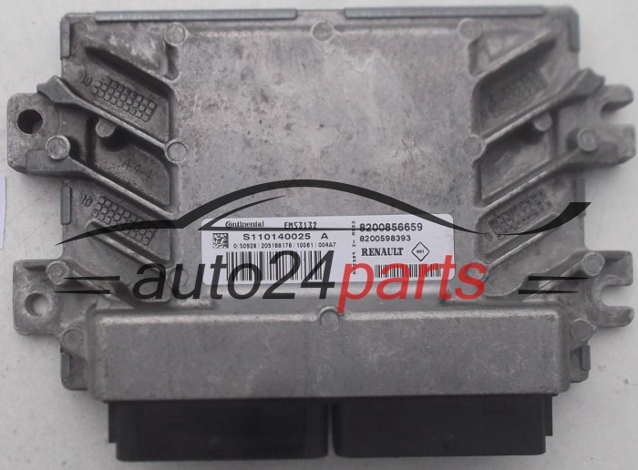 MOTORSTEUERGERÄT ECU STEUERGERÄT DACIA LOGAN SANDERO 1.4 CONTINENTAL S110140025 A