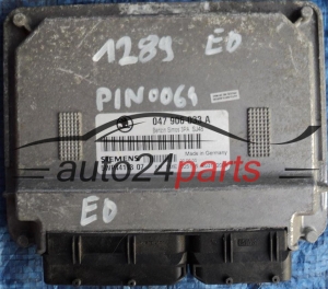 KOMPUTER STEROWNIK SILNIKA SKODA FABIA 1.4 MPI AME 047906033A, SIEMENS 5WP44193 07