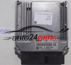 ECU CENTRALITA DE MOTOR BMW X3 E83 2.0 D BOSCH 0 281 014 176, 0281014176, DDE 7 805 349, DDE7805349, 7805349