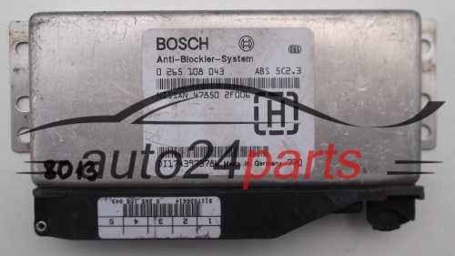 ABS STEROWNIK NISSAN PRIMERA BOSCH 0 265 108 043, 0265108043, 47850 2F006, 478502F006 - 