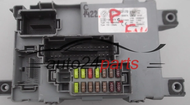 CONFORT MODULE FIAT GRANDE PUNTO DELPHI 28205372, 00518263170