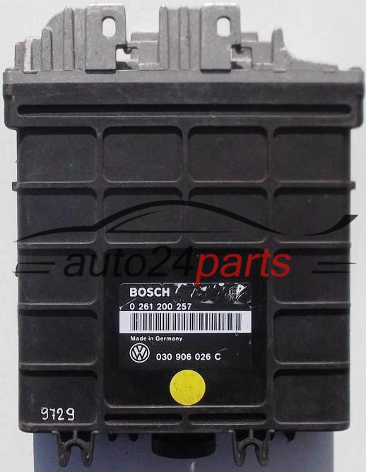 KOMPUTER STEROWNIK SILNIKA VOLKSWAGEN GOLF VENTO 1.4 BOSCH 0 261 200 257,  030 906 026 C