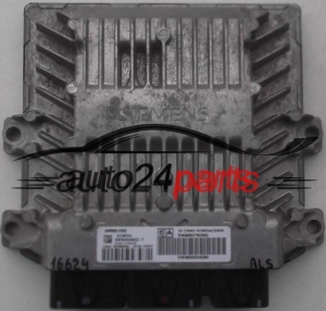 MOTORSTEUERGERÄT ECU STEUERGERAT PEUGEOT 407, CITROEN C4 2.0 HDI, SIEMENS VDO 5WS40265C-T