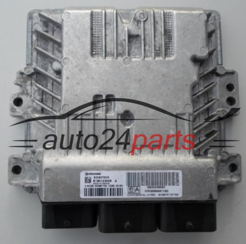 CALCULATEUR MOTEUR CITROEN PEUGEOT 1.6 HDI Continental S180123008 A