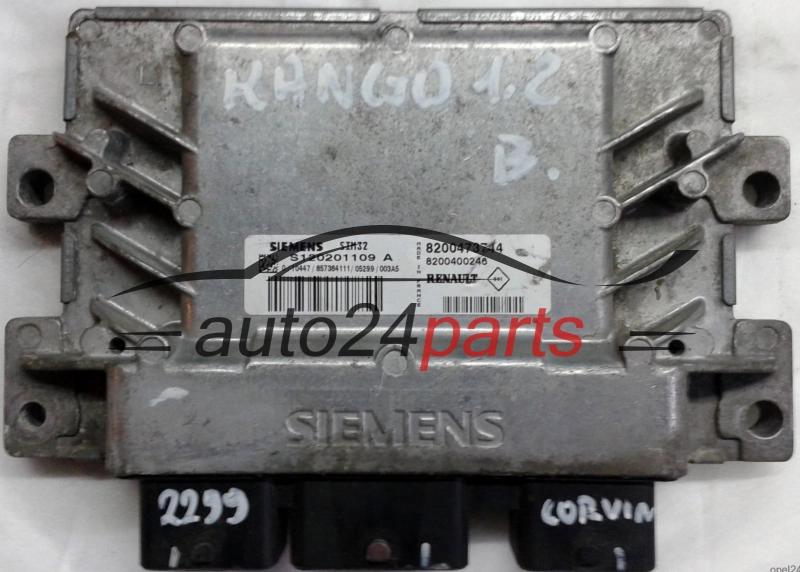ECU ENGINE CONTROLLER RENAULT CLIO 1.2 SIEMENS SIM32 S120201109A