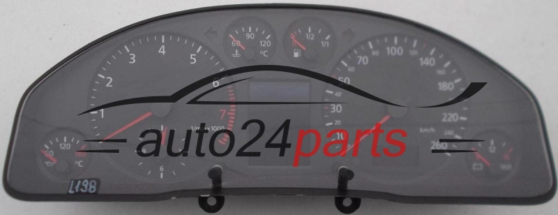 QUADRO STRUMENTI CRUSCOTTO CONTACHILOMETRI VOLKSWAGEN AUDI 4B0 919 880 H, 4B0919880H, VDO 110 008 890/002, 110008890002