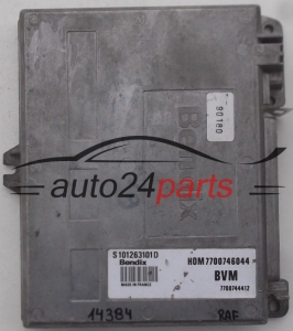 ECU ENGINE CONTROLLER RENAULT BENDIX S101263101 D, S101263101D, 7700746044, 7700744412