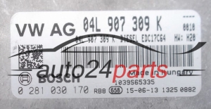Μονάδα Ελέγχου Κινητήρα VW VOLKSWAGEN CADDY 2.0 TDI BOSCH 0 281 030 170