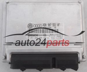 ECU CENTRALITA DE MOTOR  AUDI A6 2.8 V6 BOSCH 0 261 204 808, 0261204808, 4D0 907 551 AF, 4D0907551AF 