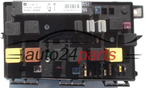 FUSE RELAY BOX ELECTRICAL COMFORT CONTROL MODULE BODY OPEL ASTRA H ZAFIRA B GM 13 206 747 GT, 13206747 GT, HELLA 5DK 008 668-18, 5DK008668-18, 5DK00866818