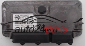 ECU CENTRALITA DE MOTOR VOLKSWAGEN SEAT IBIZA 1.4 MAGNETI MARELLI MY2 4HV.BK, MY24HVBK, 03C 906 024 BK, 03C906024BK, 03C 906 024 BH, 03C906024BH, 61601.502.03, 6160150203 