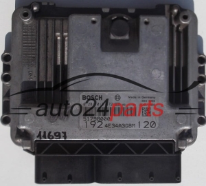 Centralina do motor Alfa Romeo / Fiat 1.9 JTD 0281013672 51798000