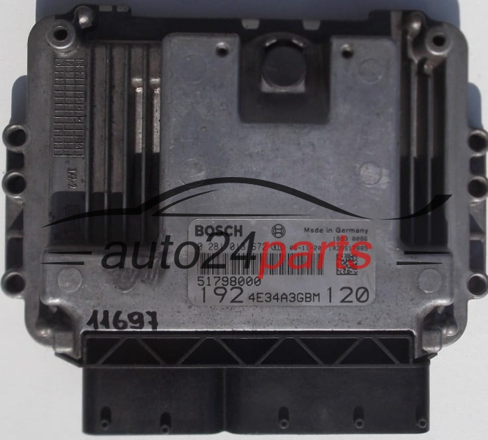 Centralina motore Alfa Romeo / Fiat 1.9 JTD 0281013672 51798000