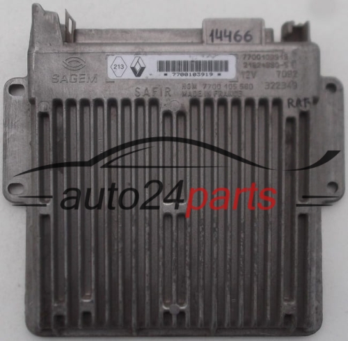 Μονάδα Ελέγχου Κινητήρα  RENAULT TWINGO Sagem 21624890-5, 7700103919, HOM 7700105560