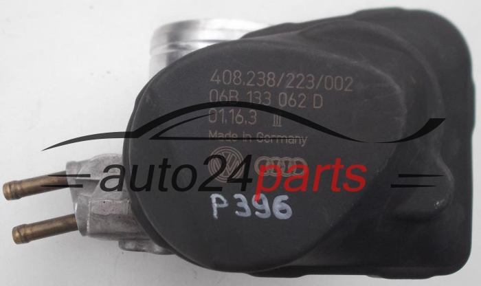 DROSSELKLAPPE AUDI VOLKSWAGEN VDO 408.238/223/002, 408238223002, 06B 133 062 D, 06B133062D 
