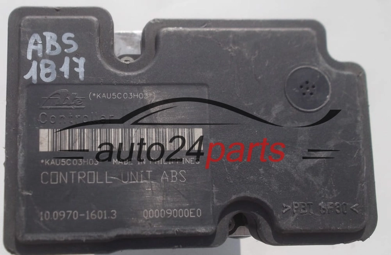 BOMBA HIDRAULICA Y CENTRALITA ABS  FIAT DOBLO 1.9 JTD 517 25 050,  ATE 10.0207-0027.4,  10.0970-1601.3