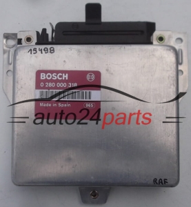 KOMPUTER STEROWNIK SILNIKA BMW E30 1.8, BOSCH 0 280 000 318, 0280000318 - 15498