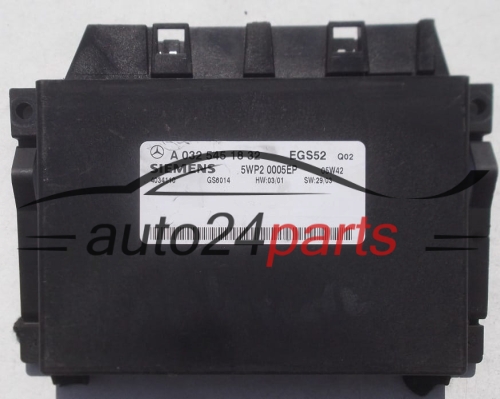 CENTRALINA CALCOLATORE SCATOLA DEL CAMBIO MERCEDES SPRINTER 2.7 CDI SIEMENS 5WP2 0005EP, 5WP20005EP, A 032 545 18 32, A0325451832