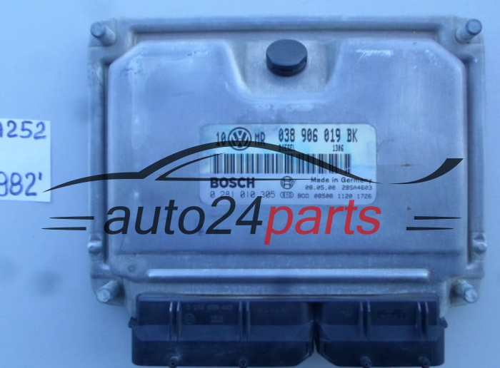 VW VOLKSWAGEN PASSAT 1.9 TDI ATJ 038906019BK, 038 906 019 BK, BOSCH 0 281 010 305, 0281010305, DIESEL 1306, 28SA4603