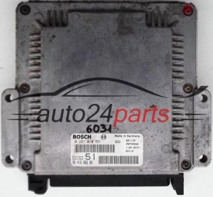 KOMPUTER STEROWNIK SILNIKA PEUGEOT 306 2.0 HDI BOSCH 0281010551, 0 281 010 551, 9641606680, 96 416 066 80, EDC15C2 51 - 