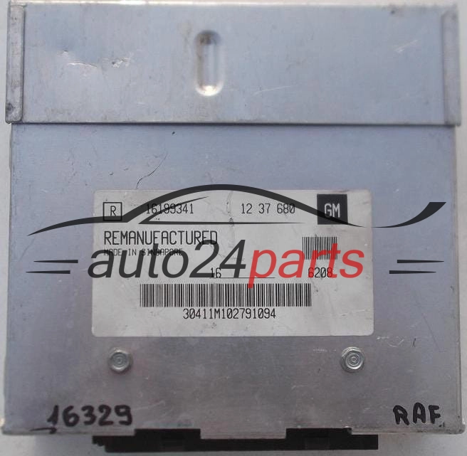 Μονάδα Ελέγχου Κινητήρα OPEL VECTRA B DELCO 16199341, GM 1237680
