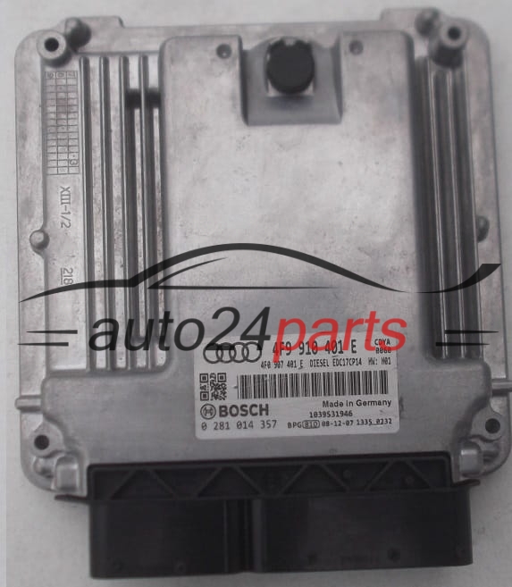 AUDI A6 3.0 TDI BOSCH 0 281 014 357, 0281014357, 4F9 910 401 E, 4F9910401E, 4F0 907 401 E, 4F0907401E