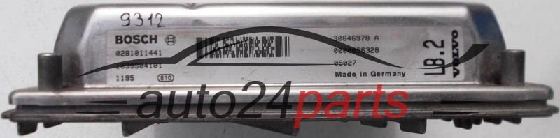 ΜΟΝΑΔΑ ΕΛΕΓΧΟΥ ΚΙΝΗΤΗΡΑ VOLVO S60, XC90 2.4, BOSCH 0 281 011 441