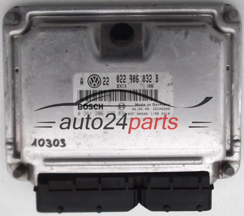 ΜΟΝΑΔΑ ΕΛΕΓΧΟΥ ΚΙΝΗΤΗΡΑ VW VOLKSWAGEN BORA, AUDI 2.8, BOSCH 0 261 206 239