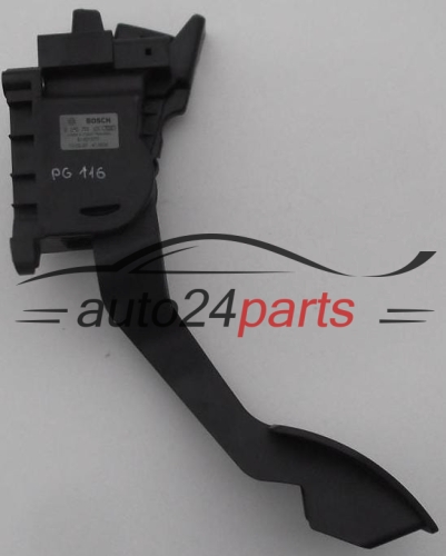 ACCELERATOR PEDAL ELECTRIC THROTTLE FORD FIORINO BOSCH 0 280 755 105, 0280755105, 51801577 