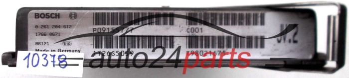 calculateur moteur pour volvo 850 et v70 2.4 VOLVO 850 V70 2.4, BOSCH 0 261 204 612, 0261204612, P09155777, 1T26S5059, JV.2 