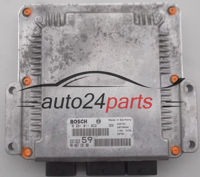 Μονάδα Ελέγχου Κινητήρα CITROEN PEUGEOT 2.0 HDI BOSCH 0 281 011 032,  96 467 191 80