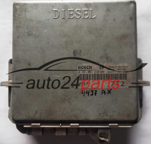 MOTORSTEUERGERÄT ECU STEUERGERAT LANCIA KAPPA 2.4 TDS BOSCH 0281001220, 0 281 001 220, M717 7T2
