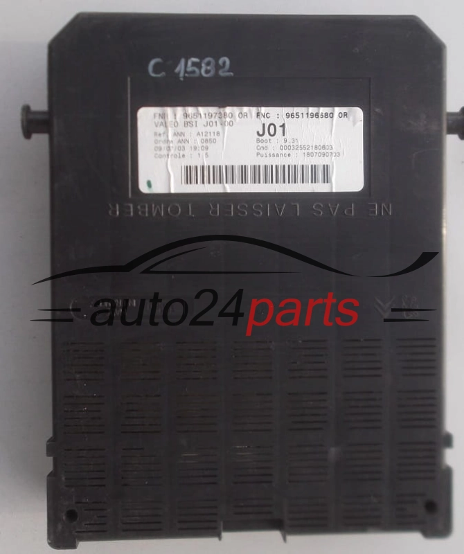 BSI CITROEN PEUGEOT 9651196680