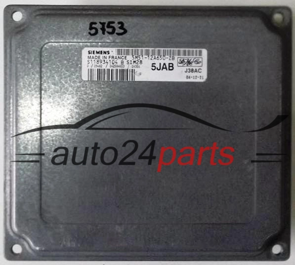 MOTORSTEUERGERÄT ECU STEUERGERAT FORD FOCUS 1.6 5M5112A650ZB