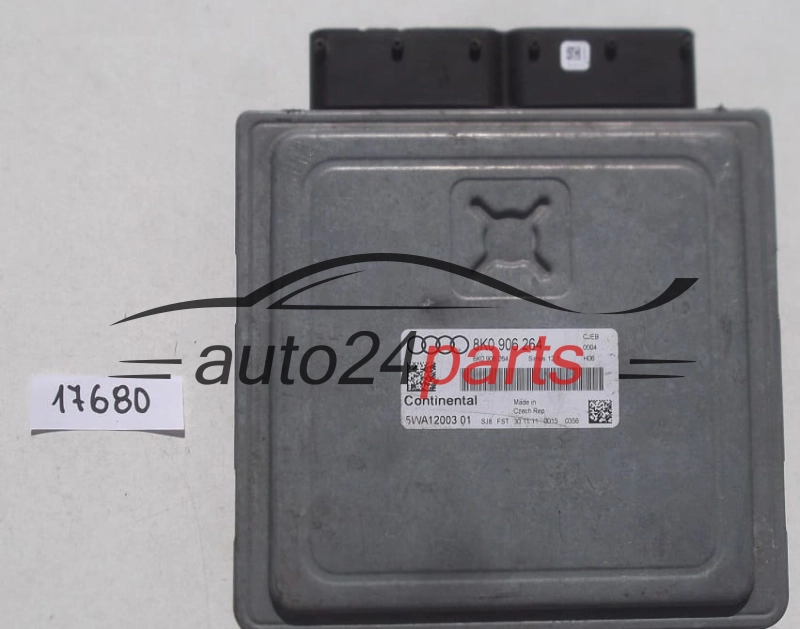 CENTRALINA MOTORE AUDI A4, A5 1.8 TURBO CONTINENTAL 5WA12003 01, 5WA1200301, 8K0 906 264, 8K0906264